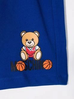 ( Nouvelle Collection ) Moschino Kids Short à Imprimé Toy Bear Enfant -Moschino Kids Soldes Boutique 17989586 37953912 600