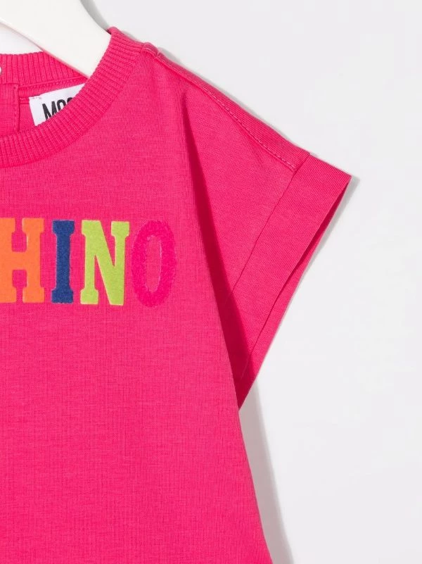 ( Nouvelle Collection ) Moschino Kids Robe à Logo Imprimé Enfant 5 ( Nouvelle Collection ) Moschino Kids Robe à Logo Imprimé Enfant – Image 3