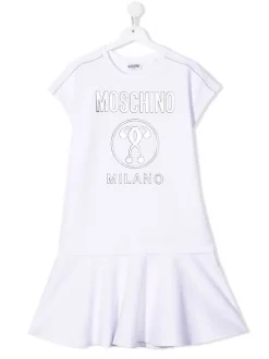( Nouvelle Collection ) Moschino Kids T-shirt à Imprimé Double Question Mark Enfant