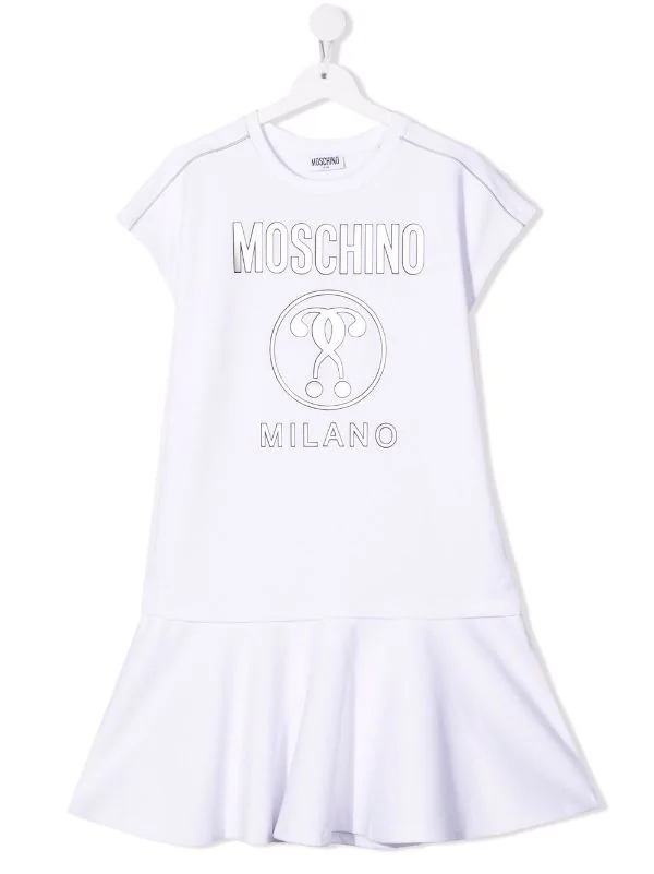 ( Nouvelle Collection ) Moschino Kids T-shirt à Imprimé Double Question Mark Enfant 3 ( Nouvelle Collection ) Moschino Kids T-shirt à Imprimé Double Question Mark Enfant