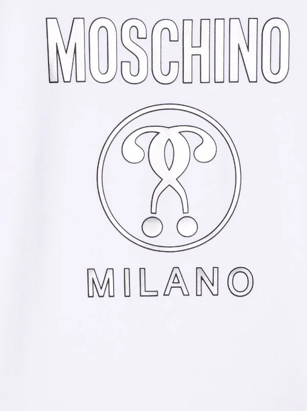 ( Nouvelle Collection ) Moschino Kids T-shirt à Imprimé Double Question Mark Enfant 5 ( Nouvelle Collection ) Moschino Kids T-shirt à Imprimé Double Question Mark Enfant – Image 3