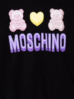 ( Nouvelle Collection ) Moschino Kids Hoodie à Logo Imprimé 60100 NERO 7 ( Nouvelle Collection ) Moschino Kids Hoodie à Logo Imprimé 60100 NERO -Moschino Kids Soldes Boutique 17994175 38304736 600