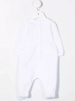 ( Nouvelle Collection ) Moschino Kids Trousseau De Naissance à Imprimé Teddy Bear 10101 BIANCO OTTICO -Moschino Kids Soldes Boutique 17994571 37980984 600