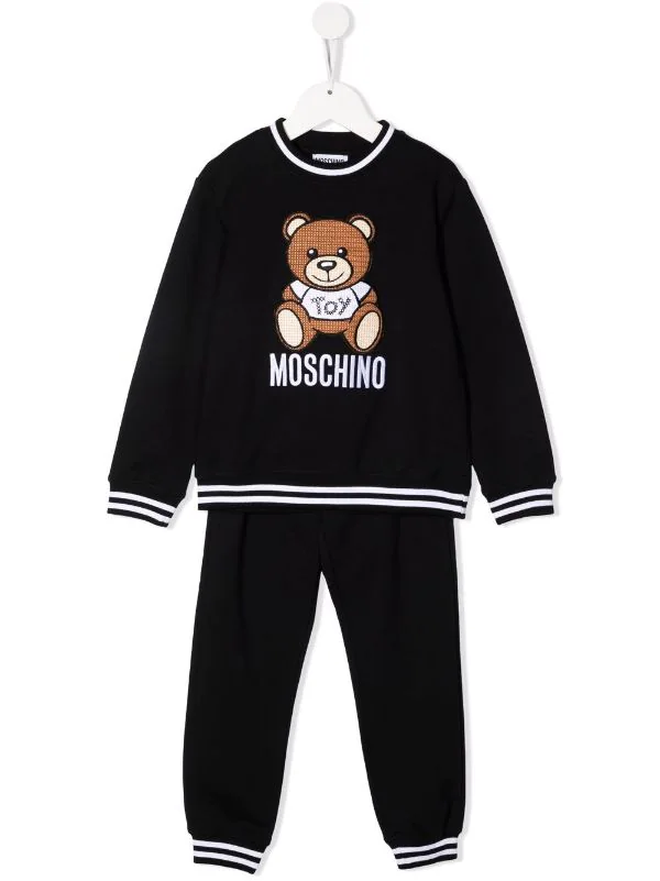 ( Nouvelle Collection ) Moschino Kids Survêtement à Imprimé Teddy Bear Enfant 3 ( Nouvelle Collection ) Moschino Kids Survêtement à Imprimé Teddy Bear Enfant