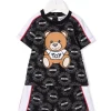 ( Nouvelle Collection ) Moschino Kids Survêtement Teddy à Logo Imprimé 84249 NERO -Moschino Kids Soldes Boutique 17994645 37980350 600