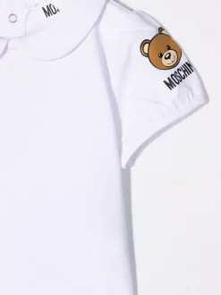 ( Nouvelle Collection ) Moschino Kids Salopette à Motif Teddy Bear Brodé Enfant -Moschino Kids Soldes Boutique 17995970 37976152 600