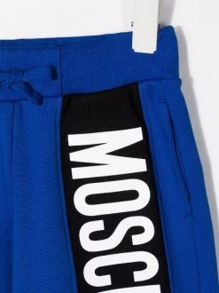 ( Nouvelle Collection ) Moschino Kids Short De Sport à Logo Enfant -Moschino Kids Soldes Boutique 17996211 37975987 600