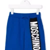 ( Nouvelle Collection ) Moschino Kids Short De Sport à Logo Enfant -Moschino Kids Soldes Boutique 17996211 37981144 600