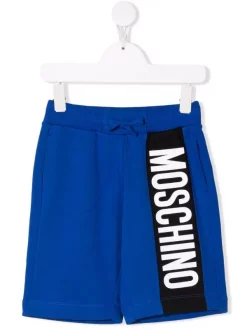 ( Nouvelle Collection ) Moschino Kids Short De Sport à Logo Enfant