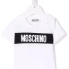 ( Nouvelle Collection ) Moschino Kids 10101 BIANCO OTTICO T-shirt à Logo Imprimé Enfant 1 ( Nouvelle Collection ) Moschino Kids 10101 BIANCO OTTICO T-shirt à Logo Imprimé Enfant -Moschino Kids Soldes Boutique 17996213 37976131 600