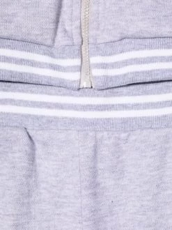 ( Nouvelle Collection ) Moschino Kids Survêtement Imprimé à Capuche 60926 GRIGIO CHIARO -Moschino Kids Soldes Boutique 17996297 38054062 600