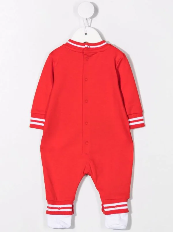 ( Nouvelle Collection ) Moschino Kids POPPY RED Grenouillère à Motif Teddy Bear Enfant 4 ( Nouvelle Collection ) Moschino Kids POPPY RED Grenouillère à Motif Teddy Bear Enfant – Image 2