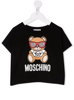 ( Nouvelle Collection ) Moschino Kids T-shirt à Motif Teddy Bear Enfant