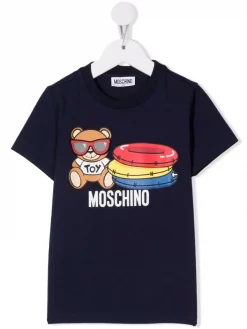 ( Nouvelle Collection ) Moschino Kids T-shirt à Motif Teddy Bear Enfant