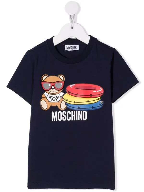 ( Nouvelle Collection ) Moschino Kids T-shirt à Motif Teddy Bear Enfant 3 ( Nouvelle Collection ) Moschino Kids T-shirt à Motif Teddy Bear Enfant