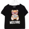 ( Nouvelle Collection ) Moschino Kids T-shirt En Coton à Motif Teddy Bear Enfant 1 ( Nouvelle Collection ) Moschino Kids T-shirt En Coton à Motif Teddy Bear Enfant -Moschino Kids Soldes Boutique 18002333 38218779 600
