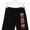 ( Nouvelle Collection ) Moschino Kids Short à Logo Imprimé 60100 NERO 1 ( Nouvelle Collection ) Moschino Kids Short à Logo Imprimé 60100 NERO -Moschino Kids Soldes Boutique 18002977 38002057 600