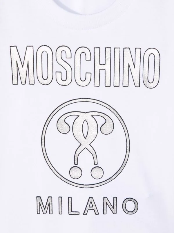 ( Nouvelle Collection ) Moschino Kids T-shirt à Logo Imprimé Enfant 5 ( Nouvelle Collection ) Moschino Kids T-shirt à Logo Imprimé Enfant – Image 3