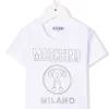( Nouvelle Collection ) Moschino Kids T-shirt à Logo Imprimé Enfant -Moschino Kids Soldes Boutique 18005466 38010993 600