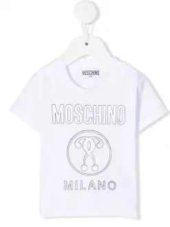 ( Nouvelle Collection ) Moschino Kids T-shirt à Logo Imprimé Enfant