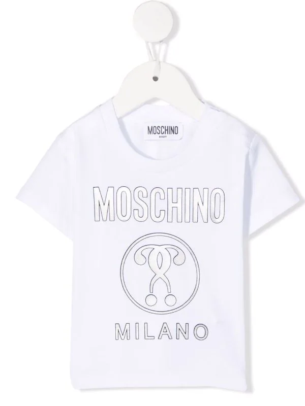 ( Nouvelle Collection ) Moschino Kids T-shirt à Logo Imprimé Enfant 3 ( Nouvelle Collection ) Moschino Kids T-shirt à Logo Imprimé Enfant