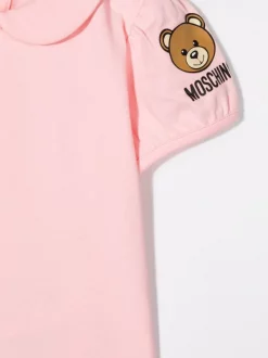 ( Nouvelle Collection ) Moschino Kids Ensemble Haut-salopette à Motif Teddy Brodé Enfant -Moschino Kids Soldes Boutique 18005943 38275862 600