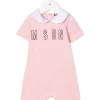 ( Nouvelle Collection ) Moschino Kids 50209 ROSA Pyjama à Logo Imprimé Enfant -Moschino Kids Soldes Boutique 18006607 38147597 600