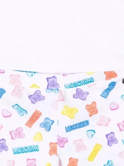 ( Nouvelle Collection ) Moschino Kids Ensemble Haut-pantalon à Logo Imprimé Enfant -Moschino Kids Soldes Boutique 18007502 38246074 600