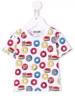 ( Nouvelle Collection ) Moschino Kids T-shirt à Imprimé Graphique Enfant