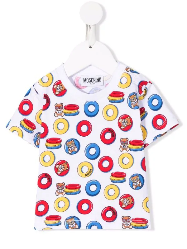 ( Nouvelle Collection ) Moschino Kids T-shirt à Imprimé Graphique Enfant 3 ( Nouvelle Collection ) Moschino Kids T-shirt à Imprimé Graphique Enfant