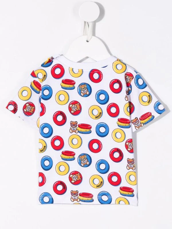 ( Nouvelle Collection ) Moschino Kids T-shirt à Imprimé Graphique Enfant 4 ( Nouvelle Collection ) Moschino Kids T-shirt à Imprimé Graphique Enfant – Image 2