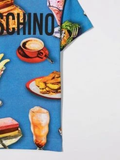 ( Nouvelle Collection ) Moschino Kids T-shirt Imprimé à Logo Enfant 7 ( Nouvelle Collection ) Moschino Kids T-shirt Imprimé à Logo Enfant -Moschino Kids Soldes Boutique 18007549 38268745 600