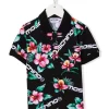 ( Nouvelle Collection ) Moschino Kids 82800 BLACK IBISCUS Polo Fleuri à Logo Imprimé Enfant 2 ( Nouvelle Collection ) Moschino Kids 82800 BLACK IBISCUS Polo Fleuri à Logo Imprimé Enfant -Moschino Kids Soldes Boutique 18008016 38272215 600