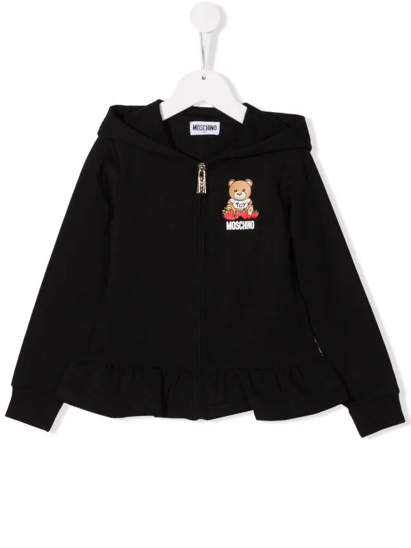 ( Nouvelle Collection ) Moschino Kids Hoodie à Imprimé Teddy Bear Enfant 3 ( Nouvelle Collection ) Moschino Kids Hoodie à Imprimé Teddy Bear Enfant