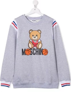 ( Nouvelle Collection ) Moschino Kids T-shirt Ă Encolure Ras Du Cou Enfant