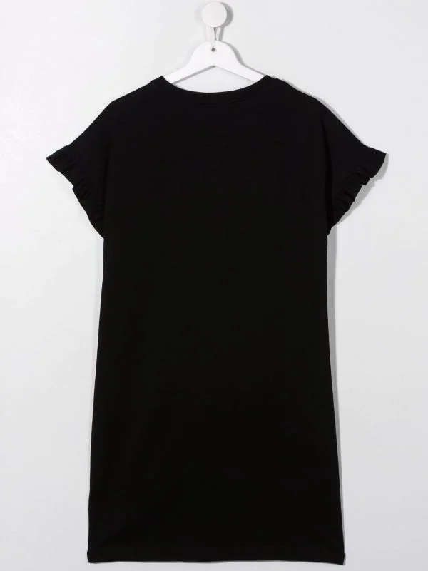 ( Nouvelle Collection ) Moschino Kids Robe à Logo Enfant 4 ( Nouvelle Collection ) Moschino Kids Robe à Logo Enfant – Image 2