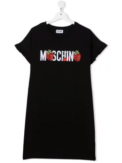 ( Nouvelle Collection ) Moschino Kids Robe à Logo Enfant