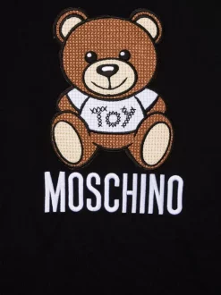 ( Nouvelle Collection ) Moschino Kids T-shirt à Encolure Ras Du Cou Enfant -Moschino Kids Soldes Boutique 18011037 38107517 600