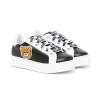 ( Nouvelle Collection ) Moschino Kids BLACK WHITE Baskets à Patch Teddy Enfant 2 ( Nouvelle Collection ) Moschino Kids BLACK WHITE Baskets à Patch Teddy Enfant -Moschino Kids Soldes Boutique 18014832 38435504 600