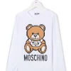 ( Nouvelle Collection ) Moschino Kids T-shirt à Imprimé Teddy Bear Enfant