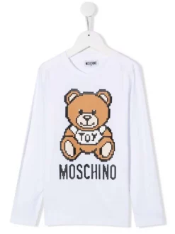 ( Nouvelle Collection ) Moschino Kids T-shirt à Imprimé Teddy Bear Enfant