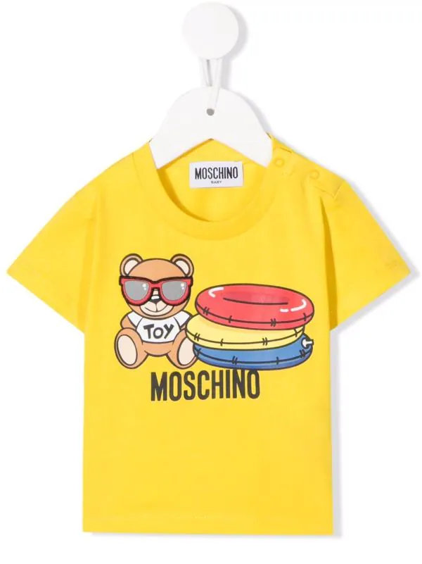 ( Nouvelle Collection ) Moschino Kids T-shirt à Imprimé Teddy Bear Enfant 3 ( Nouvelle Collection ) Moschino Kids T-shirt à Imprimé Teddy Bear Enfant