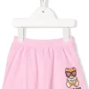 ( Nouvelle Collection ) Moschino Kids Jupe De Sport à Imprimé Teddy Bear Enfant -Moschino Kids Soldes Boutique 18018644 38084861 600