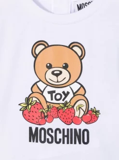 ( Nouvelle Collection ) Moschino Kids T-shirt à Imprimé Teddy Bear Enfant -Moschino Kids Soldes Boutique 18018741 38084801 600