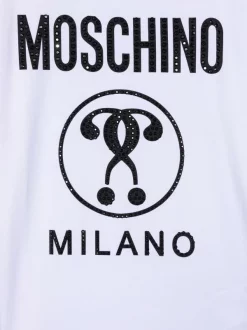 ( Nouvelle Collection ) Moschino Kids T-shirt à Logo Imprimé Enfant -Moschino Kids Soldes Boutique 18018755 38104163 600