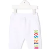 ( Nouvelle Collection ) Moschino Kids Pantalon De Jogging à Logo Imprimé Enfant -Moschino Kids Soldes Boutique 18018797 38084849 600