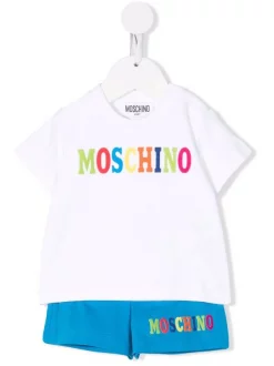 ( Nouvelle Collection ) Moschino Kids Survêtement à Logo Imprimé Enfant