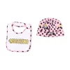 ( Nouvelle Collection ) Moschino Kids Ensemble Bonnet-bavoir à Logo Imprimé Enfant -Moschino Kids Soldes Boutique 18018829 38087945 600