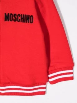 ( Nouvelle Collection ) Moschino Kids Veste Teddy Bear à Capuche Enfant -Moschino Kids Soldes Boutique 18018988 38092581 600