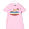 ( Nouvelle Collection ) Moschino Kids Pyjama à Motif Teddy Bear Enfant -Moschino Kids Soldes Boutique 18020383 38169760 600